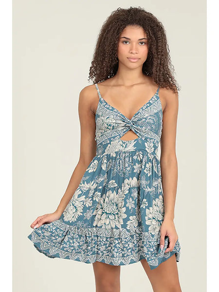 Bellisa Keyhole Front Mini Dress