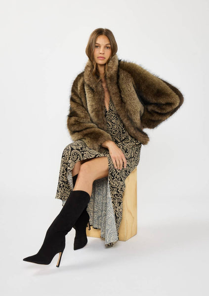 Maisie Flutter Sleeve Maxi Dress
