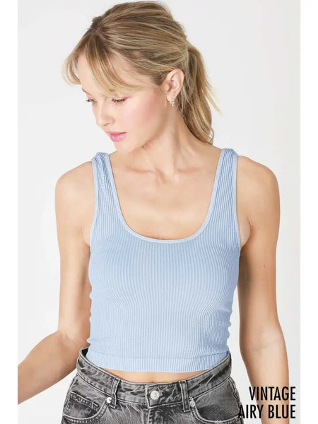 Vintage Crop Top - 8 Colors