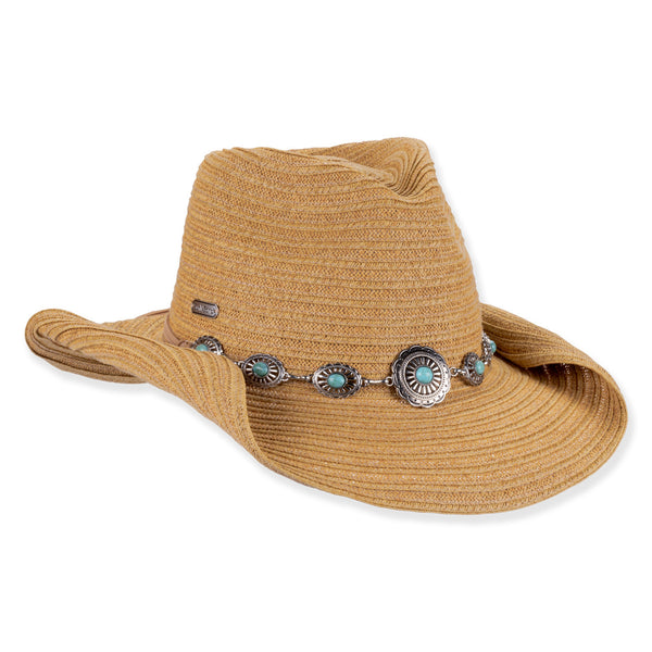 Missy Cowboy Hat - Natural