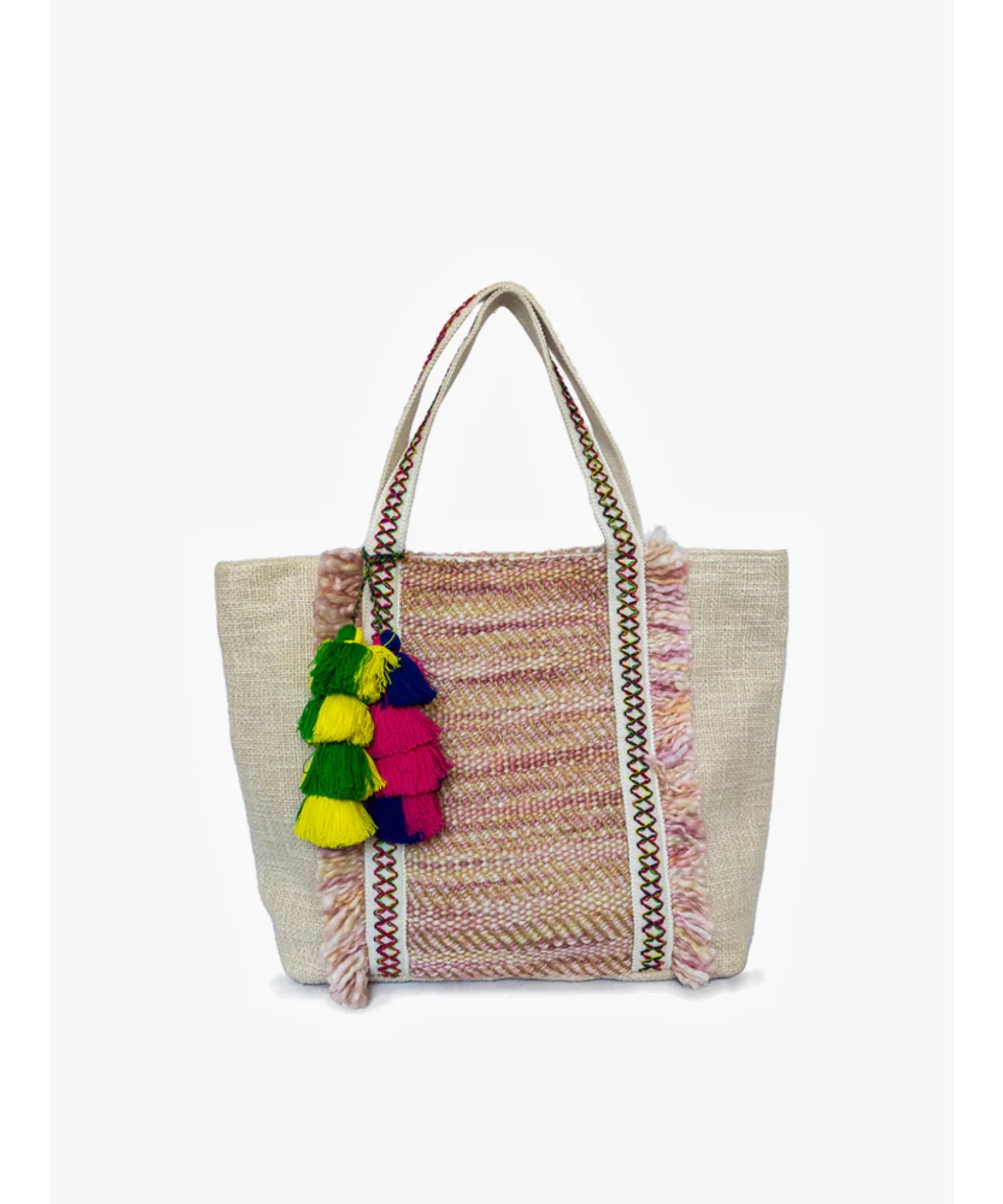 Everly Fringed Cotton Tote