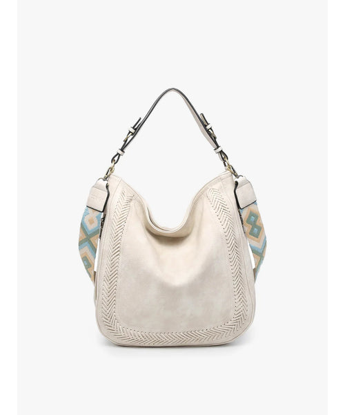 Artis Vegan Hobo Bag - Off White