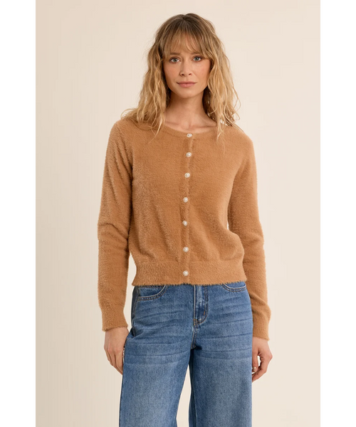 Rona Detailed Button Cardigan