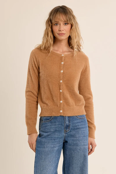 Rona Detailed Button Cardigan