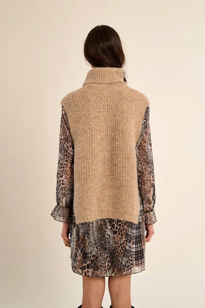 Marlise Turtleneck Poncho