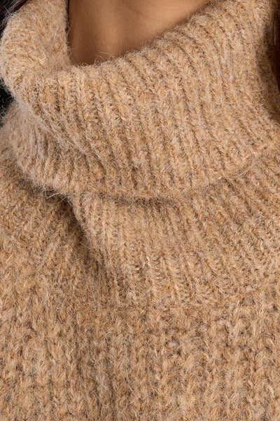 Marlise Turtleneck Poncho