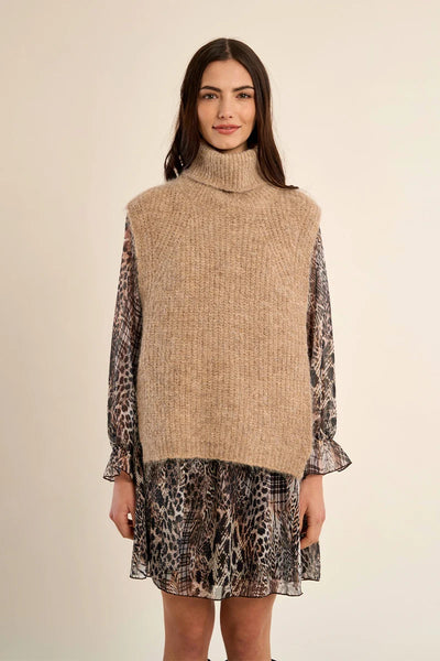 Marlise Turtleneck Poncho