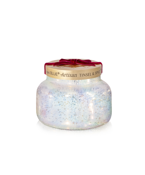 Capri Blue Tinsel & Spice Artisan Winter Bazaar Candle 19oz