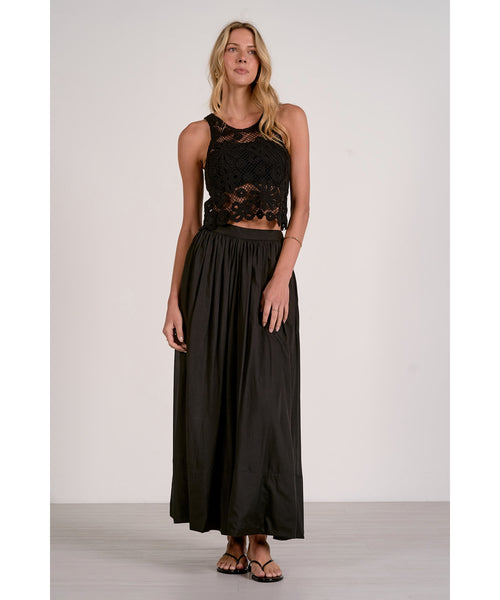 Rita Crochet Knit Tank Top