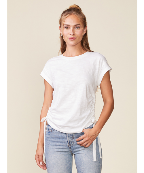 Maureen Side Tie Tee