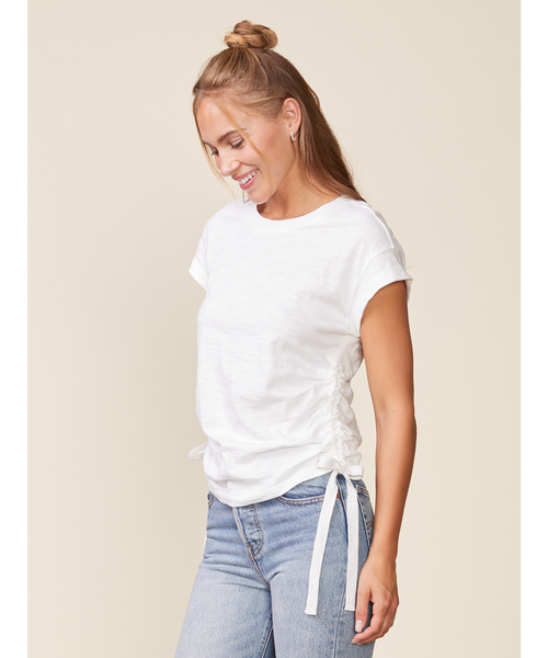 Maureen Side Tie Tee