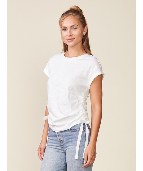 Maureen Side Tie Tee
