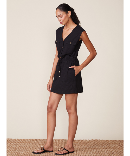 Colbie Slub Mini Dress