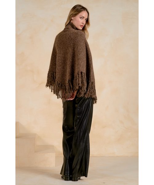 Stayci Fringe Poncho