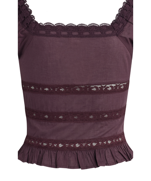 Linna Lace Detail Top