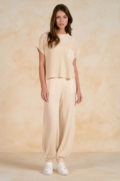 Kelsie Drop Shoulder Knit Top
