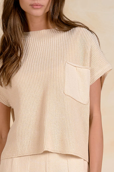 Kelsie Drop Shoulder Knit Top