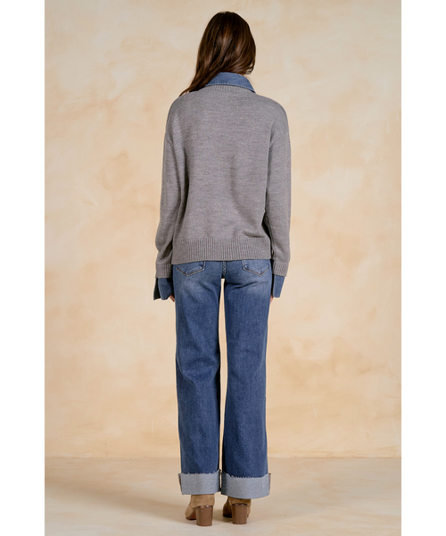 Reena Layered Knit Top