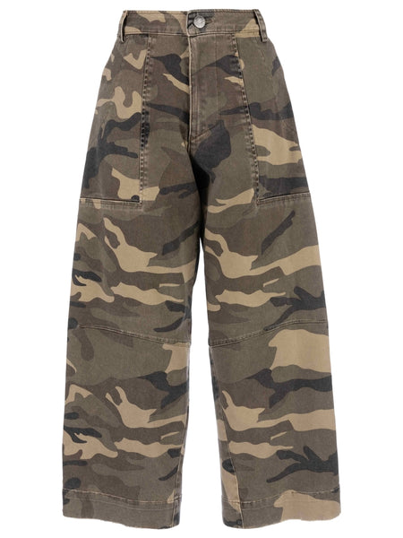 Ashton Camo Barrel Denim
