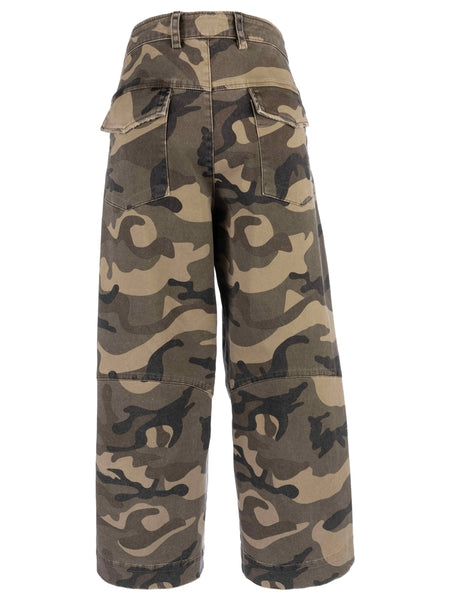 Ashton Camo Barrel Denim