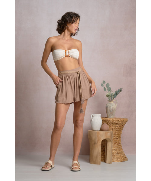 Rami Tassel Tie Shorts