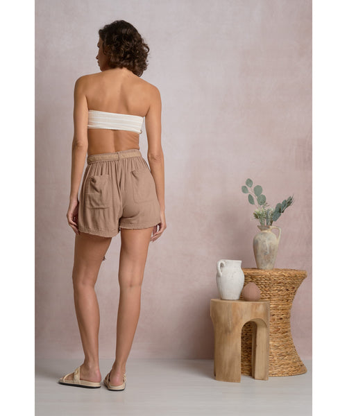 Rami Tassel Tie Shorts