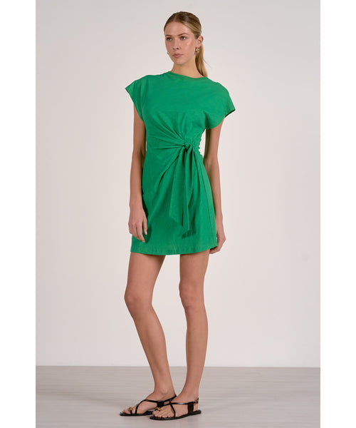 Charli Tie Front Mini Dress