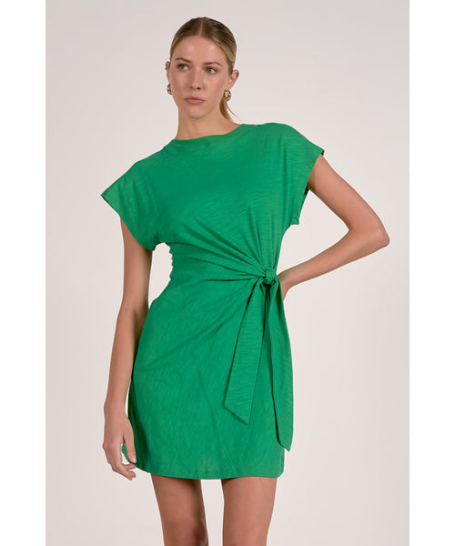Charli Tie Front Mini Dress