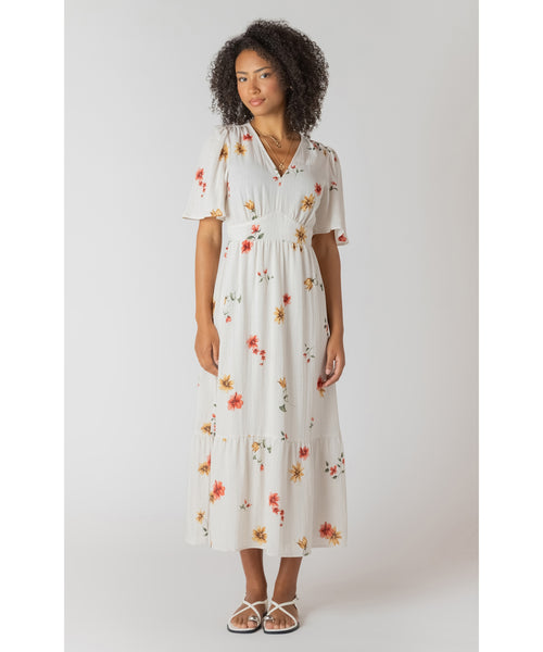 Stassi Floral Midi Dress
