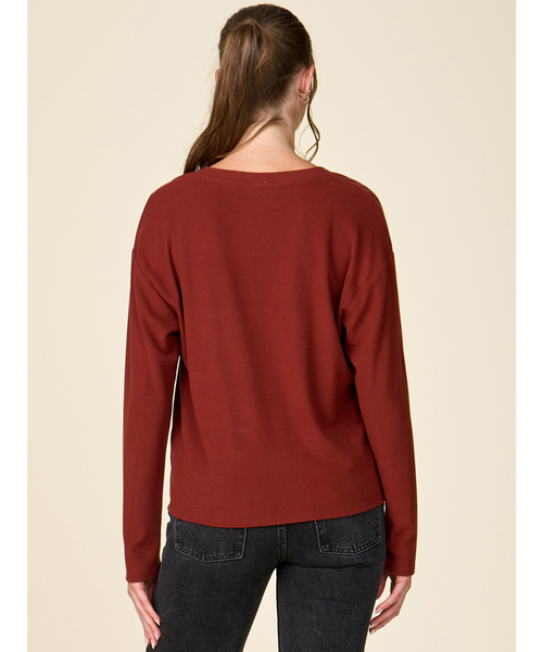 Shani V Neck Twist Top
