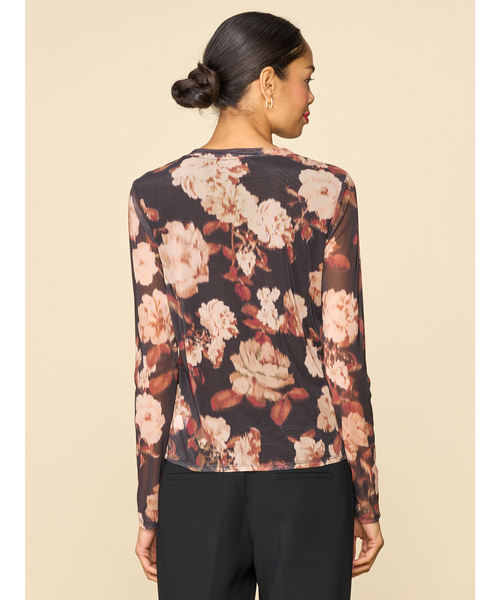 Penny Floral Crew Neck Top