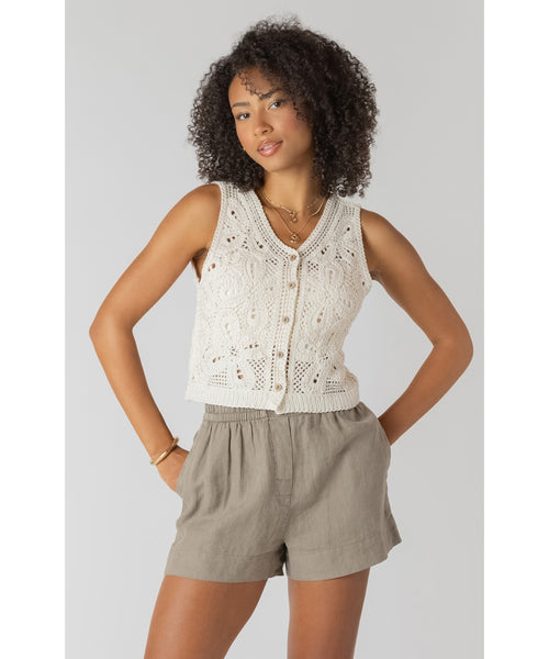 Willow Open Knit Vest