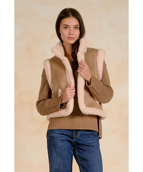 Mayzi Faux Fur Vest